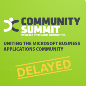 Community Summit Europe 2020 Postponed